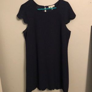 Navy blue dress